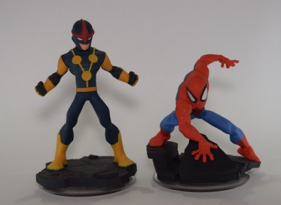 tim disney infinity 2 spiderman figures