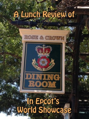 A Lunch Review of Rose and Crown at Epcot