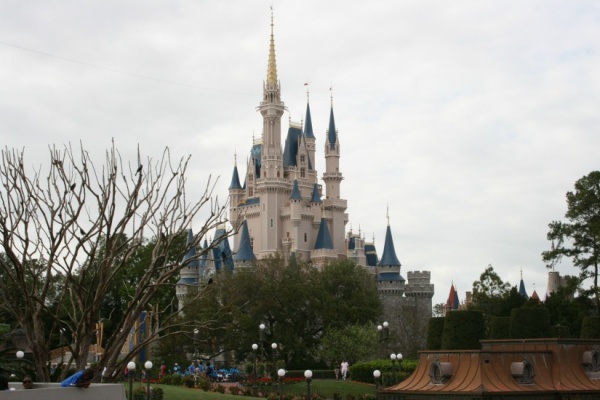 View from Tomorrowland Terrace at the Magic Kingdom