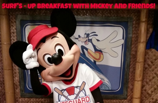 Breakfast with Mickey