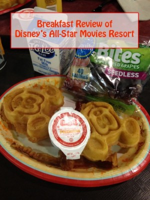 Breakfast Review of Disney's All-Star Movies Resort