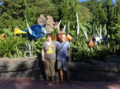 Epcot Nemo Statues