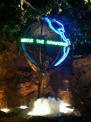 Welcome to the Jungle! A eview of the Rainforest Cafe