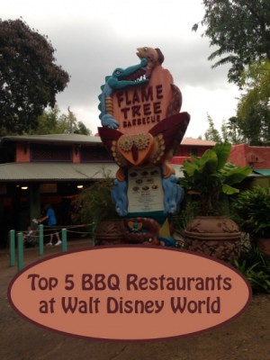 Top 5 BBQ Restaurants at Walt Disney World