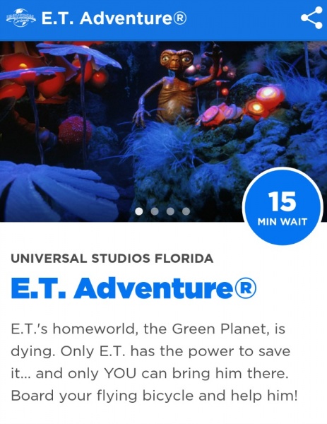 Using The Official Universal Orlando App