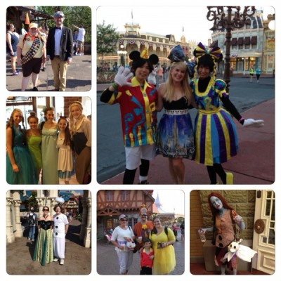 Costumes during 24h at Magic Kingdom