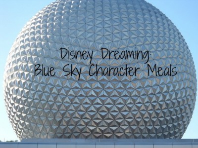 Disney Dining Blue Sky