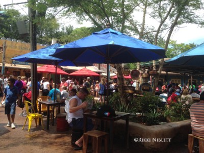 Harambe Market Seating