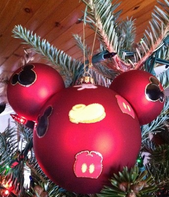 Mickey ornament