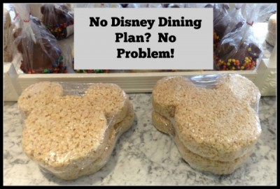 No DIsney Dining Plan