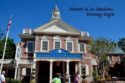 School is in Session Disney Style