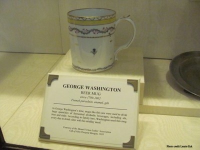 Washington's mug