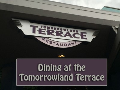 Dining at the Tomorrowland Terrace