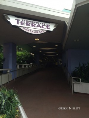 Entrance to Tomorrowland Terrace