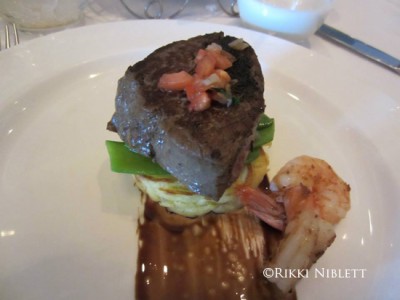 Steak from Disney Cruise Line