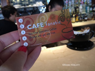 Cove Cafe Rewards Card