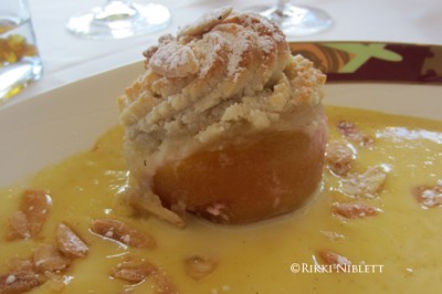 Palo Brunch Peach Souffle