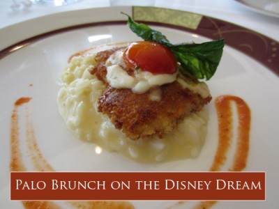 Palo Brunch on the Disney Dream