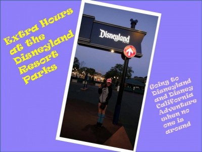 Early Admission for Disneyland