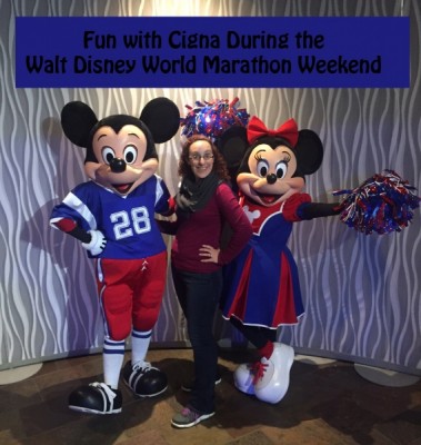 Fun with Cigna during the Walt Disney World Marathon Weekend