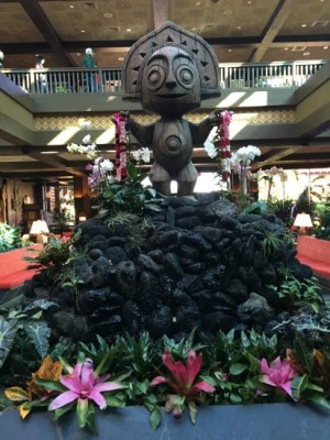 Polynesian Lobby Greets You