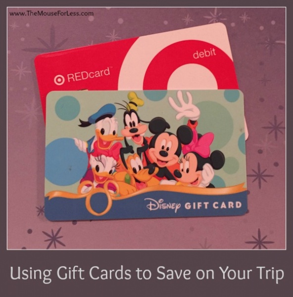 Saving Money with Disney Gift Cards