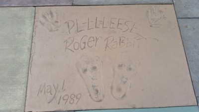 Roger Rabbit foorprints