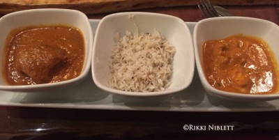 Braised Beef and Butter Chicken at Sanaa