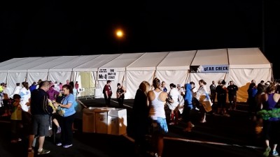 RunDisney Bag Tent 1