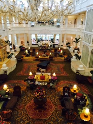 Sip on some tea at the Grand Floridian Resort and Spa.