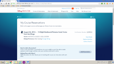 disney cruise reservations phone number