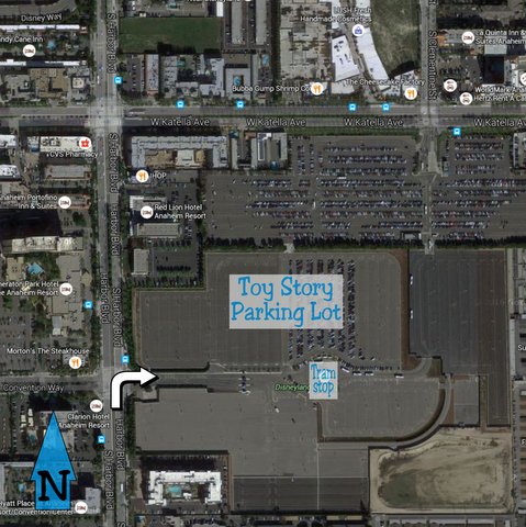 Where to park at Disneyland