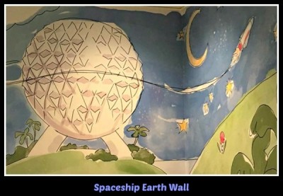 Spaceship earth wall