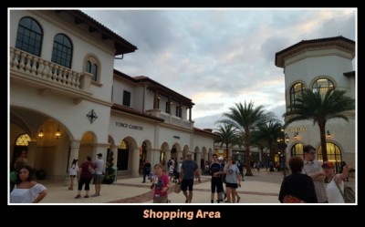 shopping area