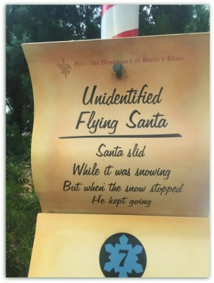 Santa Sign