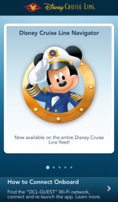 Disney Cruise Line App