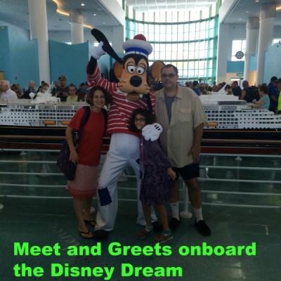 Disney Dream Meet and Greet Opportunities 