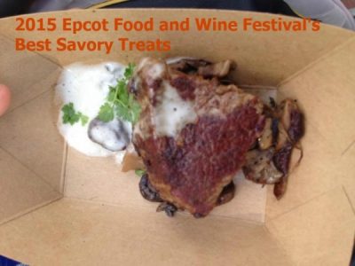 Epcot Food and Wine Festival Savory Treats