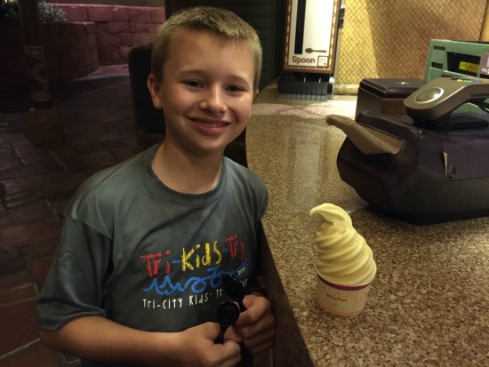 Dole Whip Dessert at Aloha Isle