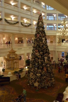 Grand Floridian Christmas Tree