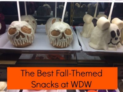 Fall Themed Snacks at Walt Disney World