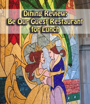 Be Our Guest Restaurant Lunch Review