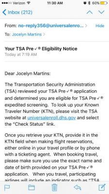 TSA PreCheck® Enrollment Process