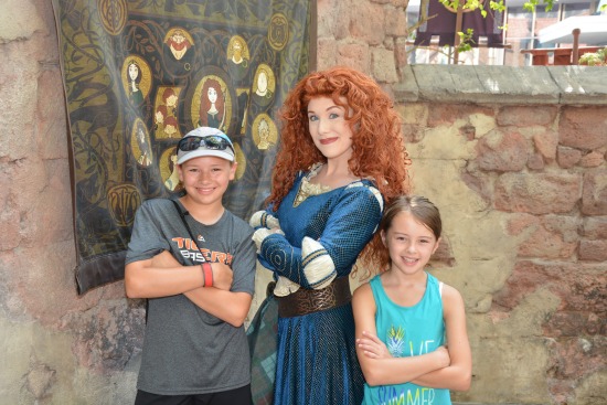 Merida at FairyTale Garden