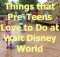 Walt Disney World with pre-teens