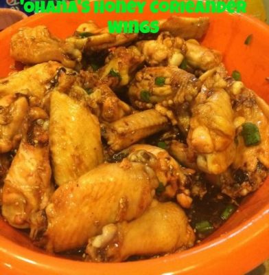 'Ohana's Honey Coriander Wing Recipe