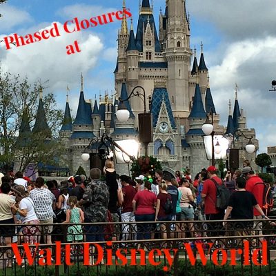 Phased Closures at Walt Disney World