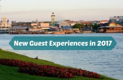 New Walt Disney World Guest Experiences in 2017