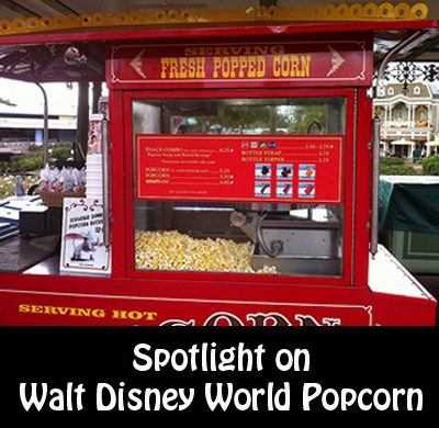 Spotlight on Walt Disney World Popcorn