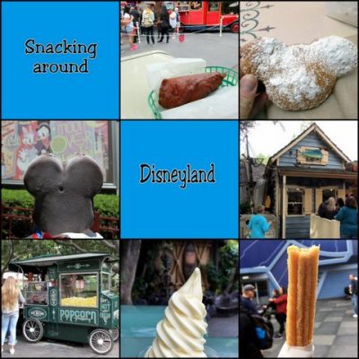 Day of snacking around Disneyland